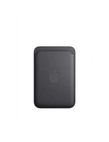 APPLE Porte-cartes iPhone finement tissé - Noir