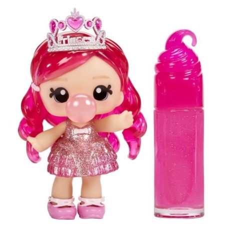 Yummiland - 1 poupée 10 cm et un gloss pailleté a créer - Bianca -