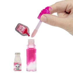 Yummiland - 1 poupée 10 cm et un gloss pailleté a créer - Bianca -