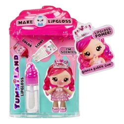 Yummiland - 1 poupée 10 cm et un gloss pailleté a créer - Bianca -