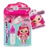 Yummiland - 1 poupée 10 cm et un gloss pailleté a créer - Bianca -