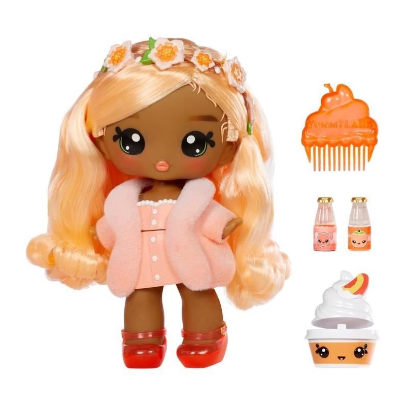 Yummiland - Grande poupée 25 cm a coiffer et câliner - Animal de com Yummiland - Grande poupée 25 cm a coiffer et câliner - Animal de com