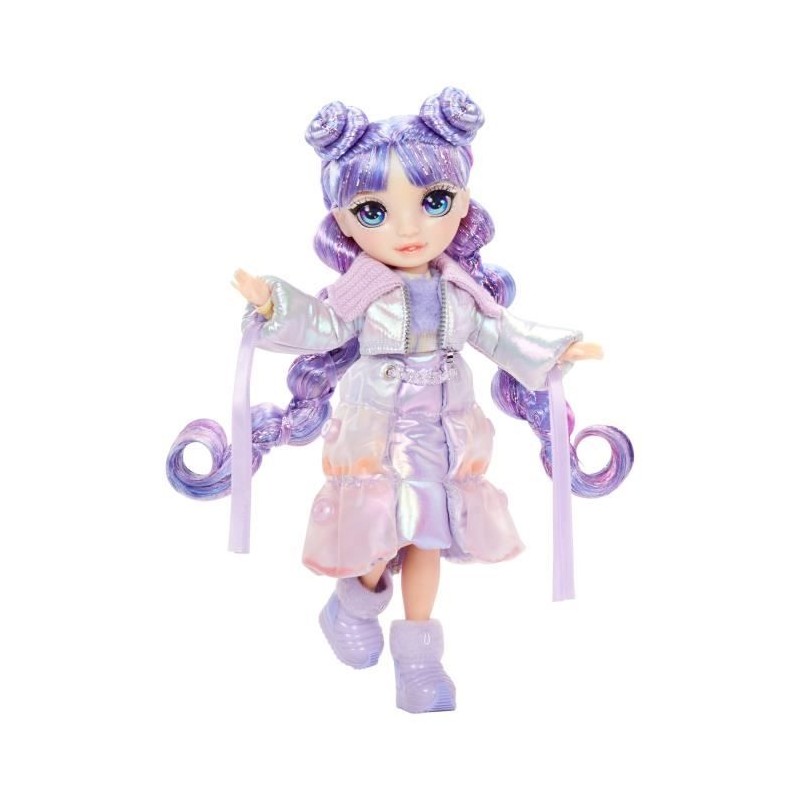 Rainbow High - Winter Wonderland - 1 poupée mannequin (Violet) de 27c Rainbow High - Winter Wonderland - 1 poupée mannequin (Violet) de 27c