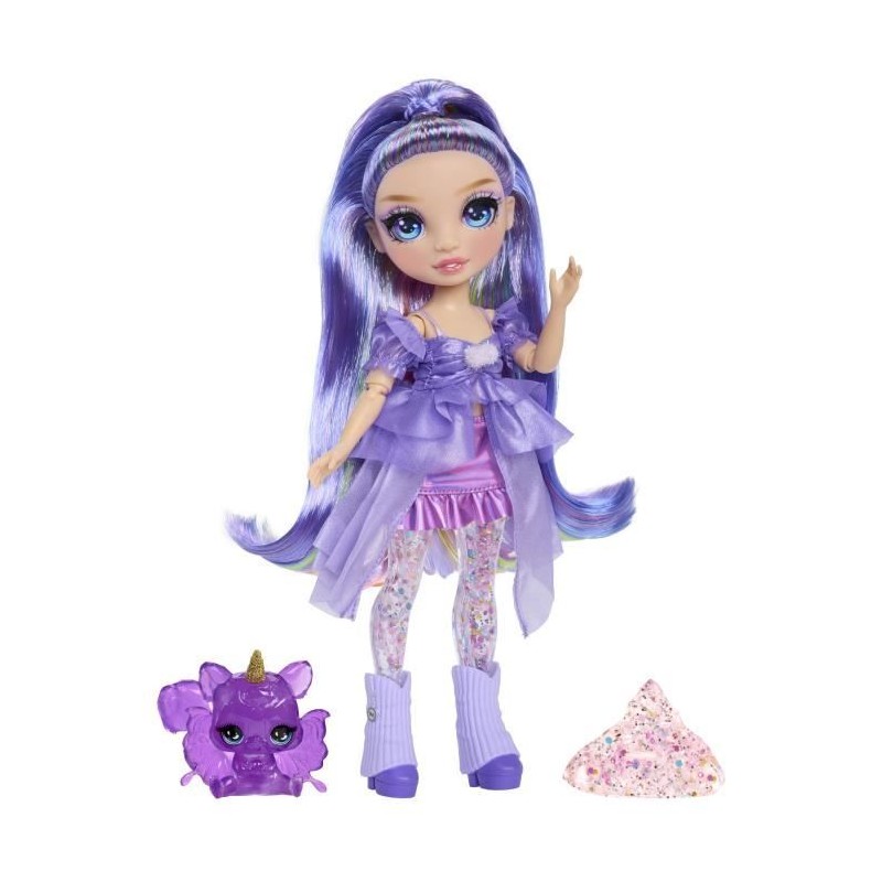Rainbow High Rainbow Shimmers with Slime Fashion Doll - Violet (purple Rainbow High Rainbow Shimmers with Slime Fashion Doll - Violet (purple