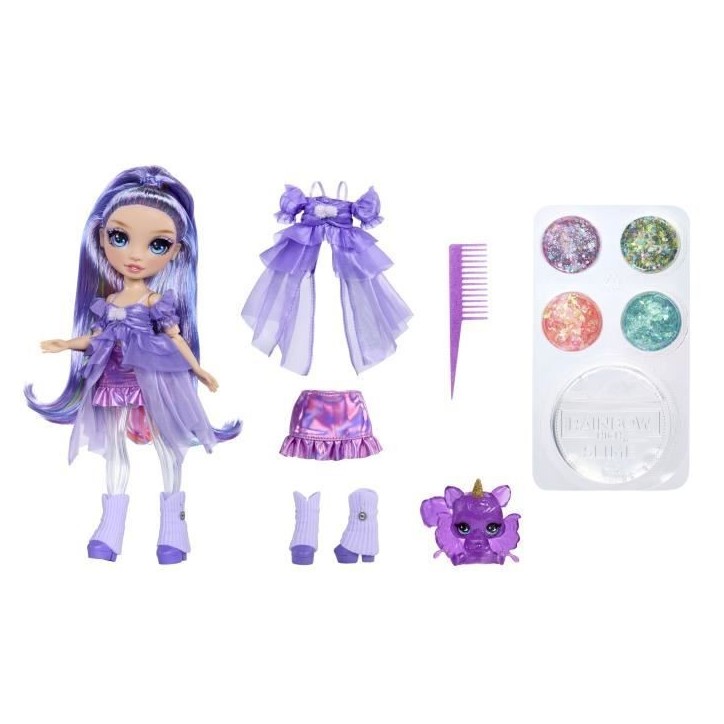 Rainbow High Rainbow Shimmers with Slime Fashion Doll - Violet (purple) Rainbow High Rainbow Shimmers with Slime Fashion Doll - Violet (purple)