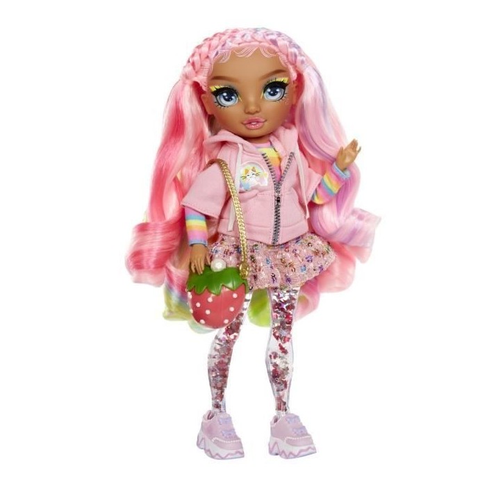 Rainbow High - Sparkle & Shine - Poupée mannequin de 27cm - Rose - Jambes avec liquide pailletés - Des 4ans Rainbow High - Sparkle & Shine - Poupée mannequin de 27cm - Rose - Jambes avec liquide pailletés - Des 4ans