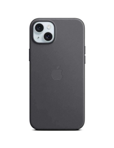 APPLE Coque FineWoven pour iPhone 15 Plus avec MagSafe - Noir