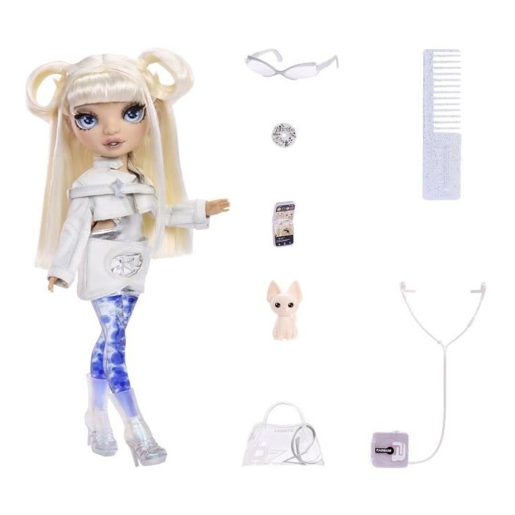 Rainbow High Sparkle & Shine Doll- White Rainbow High Sparkle & Shine Doll- White