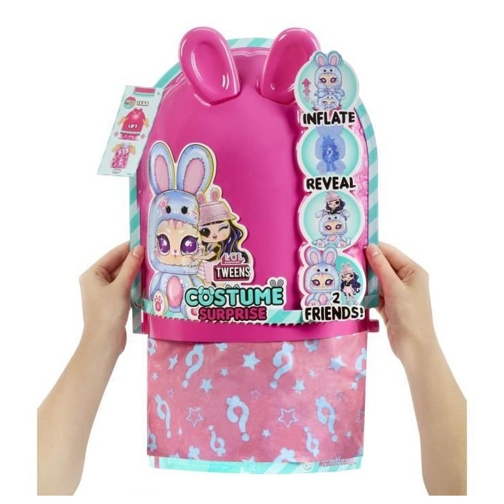L.O.L. Surprise - Poupée Tweens Costume - Aya Cherry - Poupée de 17cm + animal gonflable - Surprise a découvrir L.O.L. Surprise - Poupée Tweens Costume - Aya Cherry - Poupée de 17cm + animal gonflable - Surprise a découvrir