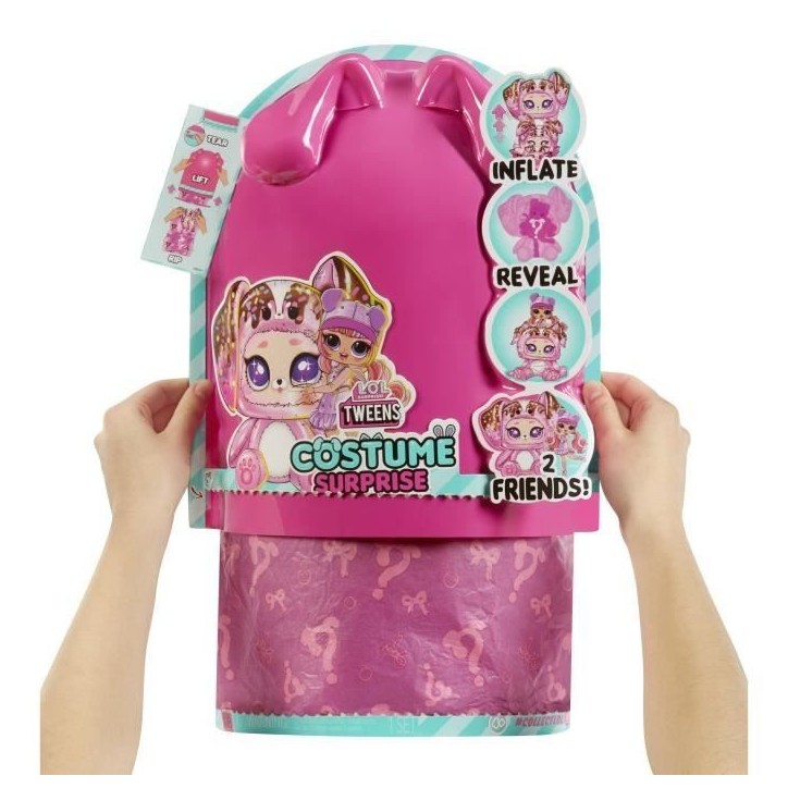 L.O.L. Surprise - Poupée Tweens Costume - Ali Dance - Poupée de 17cm + animal gonflable - Surprise a découvrir - 4 modeles a L.O.L. Surprise - Poupée Tweens Costume - Ali Dance - Poupée de 17cm + animal gonflable - Surprise a découvrir - 4 modeles a