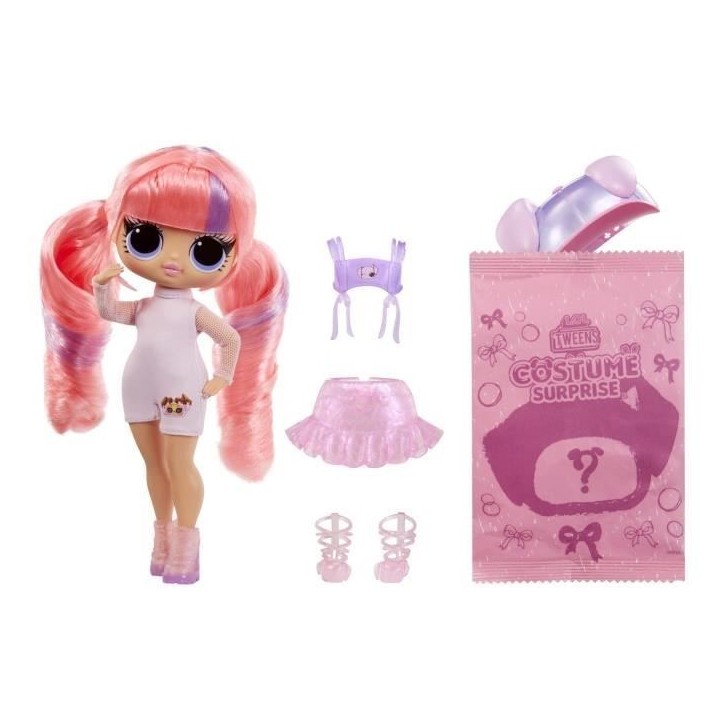 L.O.L. Surprise - Poupée Tweens Costume - Ali Dance - Poupée de 17cm + animal gonflable - Surprise a découvrir - 4 modeles a L.O.L. Surprise - Poupée Tweens Costume - Ali Dance - Poupée de 17cm + animal gonflable - Surprise a découvrir - 4 modeles a