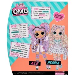 L.O.L. Surprise OMG - Poupée mannequin 24cm - Pearl - accessoires inc