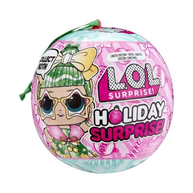 LOL Holiday Surprise - Poupée aléatoire a collectionner - Fetes de f LOL Holiday Surprise - Poupée aléatoire a collectionner - Fetes de f