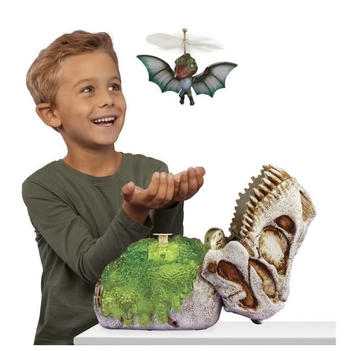 GrossMos Flying - Découvre ton dinosaure volant - Vert - 3 modeles a collectioner GrossMos Flying - Découvre ton dinosaure volant - Vert - 3 modeles a collectioner