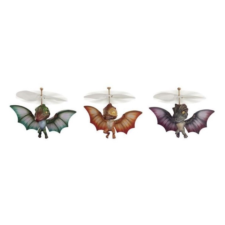 GrossMos Flying - Découvre ton dinosaure volant - Vert - 3 modeles a collectioner GrossMos Flying - Découvre ton dinosaure volant - Vert - 3 modeles a collectioner