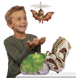 GrossMos Flying - Découvre ton dinosaure volant - Orange - 3 modeles