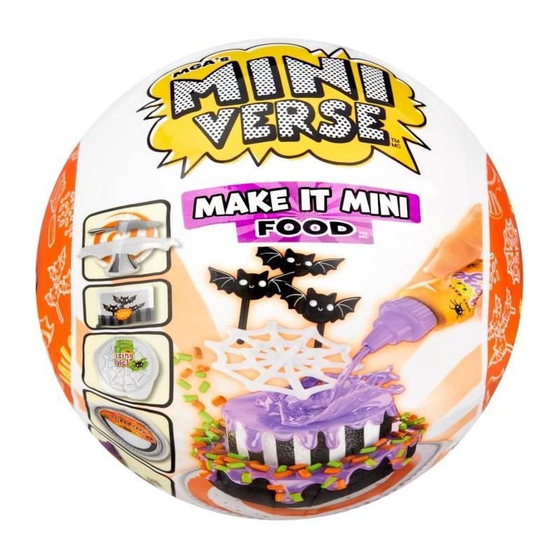 MGA Miniverse - Halloween - Jeu Créatif - Série Diner - Loisirs cré MGA Miniverse - Halloween - Jeu Créatif - Série Diner - Loisirs cré