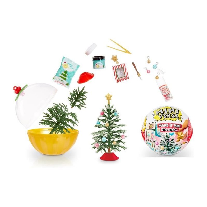 MGA Miniverse - Noël - Jeu Créatif - Série Diner - Loisirs créatif MGA Miniverse - Noël - Jeu Créatif - Série Diner - Loisirs créatif