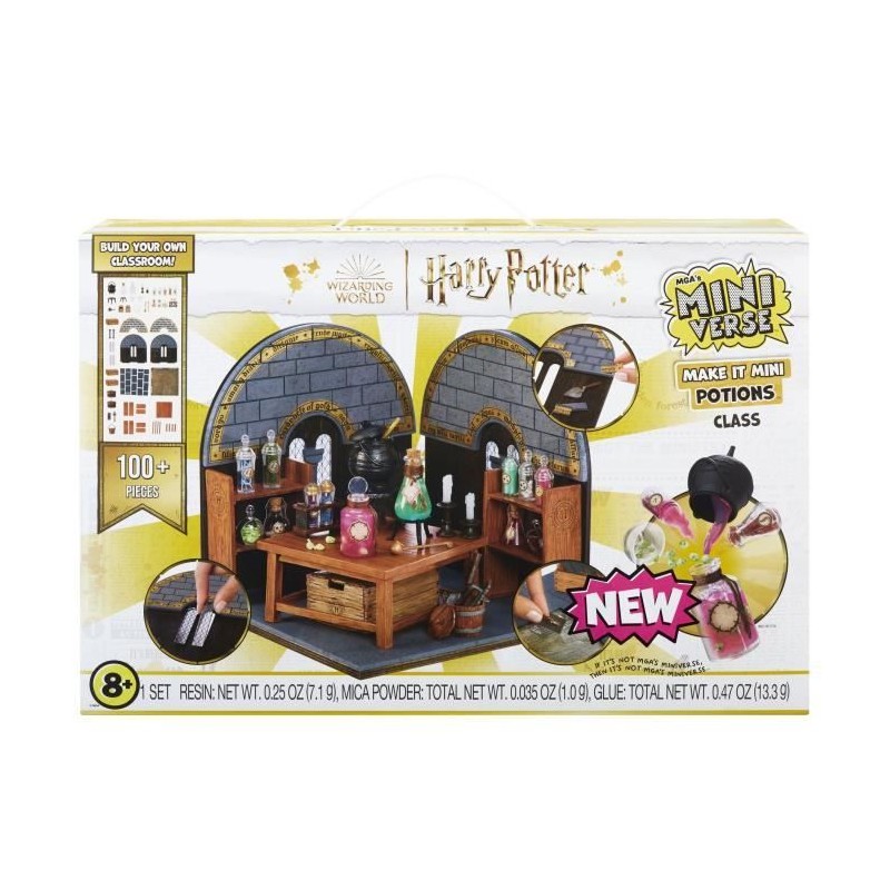 MGA Miniverse - Harry Potter - Jeu Créatif - Mini Set classes des pot MGA Miniverse - Harry Potter - Jeu Créatif - Mini Set classes des pot