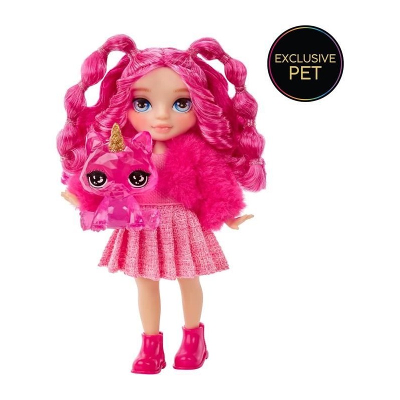Rainbow High Littles - Poupée 15cm + animal de compagnie - Rose - Des Rainbow High Littles - Poupée 15cm + animal de compagnie - Rose - Des