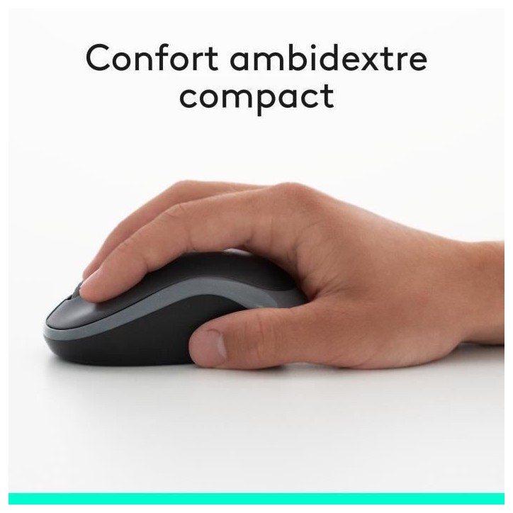 Ensemble Clavier Souris - Sans fil - Logitech - MK270 - AZERTY - Noir Ensemble Clavier Souris - Sans fil - Logitech - MK270 - AZERTY - Noir