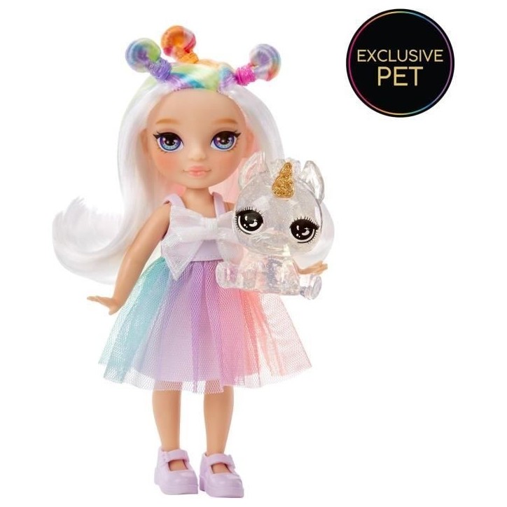 Rainbow High Littles - Poupée 15cm + animal de compagnie - Arc -en-Ciel - Des 4ans Rainbow High Littles - Poupée 15cm + animal de compagnie - Arc -en-Ciel - Des 4ans