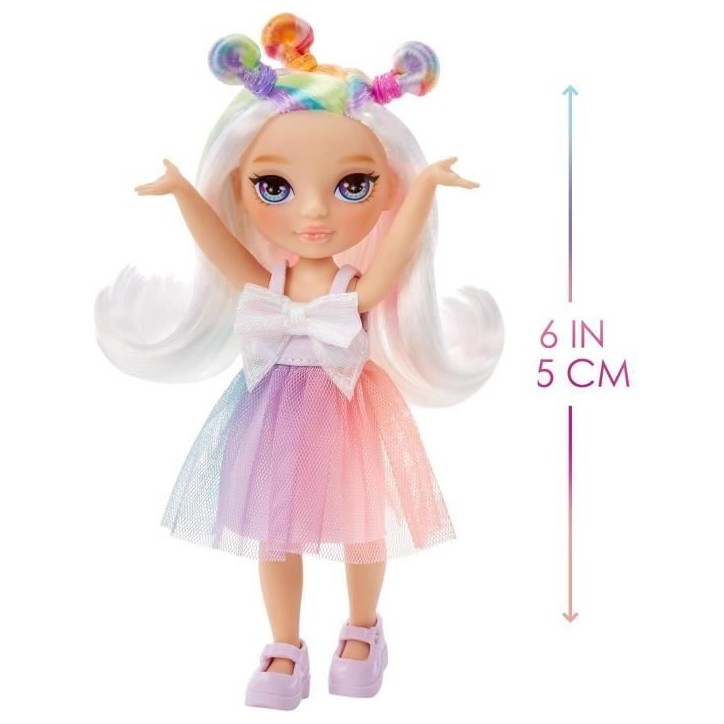 Rainbow High Littles - Poupée 15cm + animal de compagnie - Arc -en-Ciel - Des 4ans Rainbow High Littles - Poupée 15cm + animal de compagnie - Arc -en-Ciel - Des 4ans