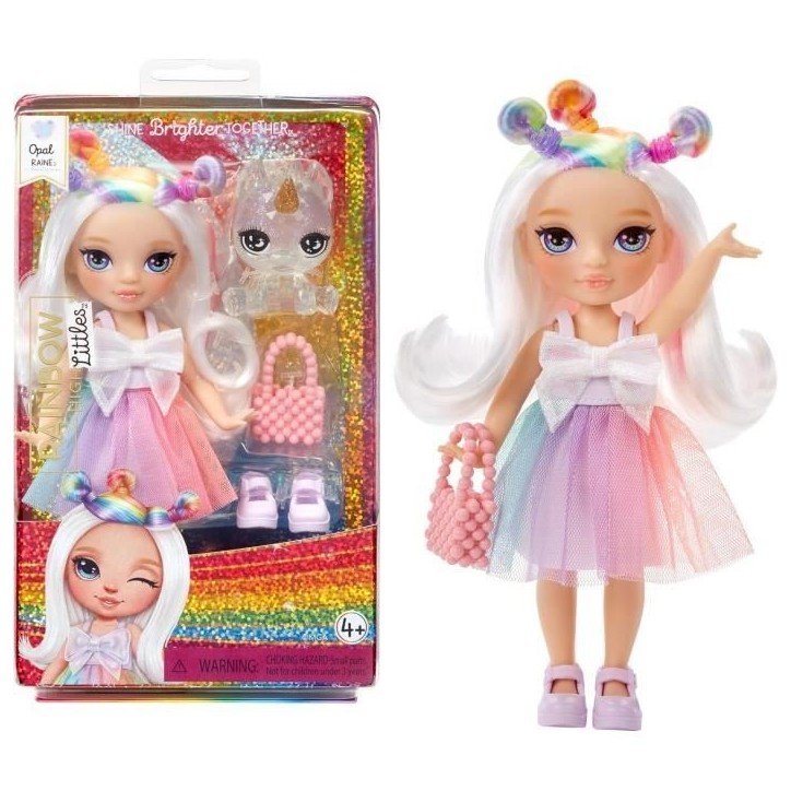 Rainbow High Littles - Poupée 15cm + animal de compagnie - Arc -en-Ciel - Des 4ans Rainbow High Littles - Poupée 15cm + animal de compagnie - Arc -en-Ciel - Des 4ans