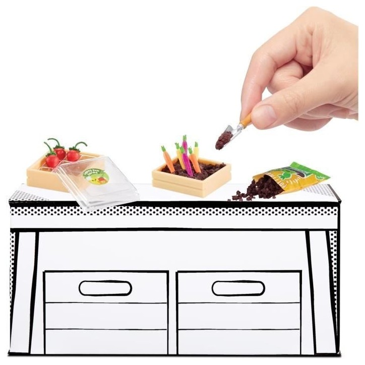 MGA Miniverse - Botanicals - Jeu Créatif - Mini plantes - Loisirs créatif et décoratif en résine - Non Comestible - 8 ans et MGA Miniverse - Botanicals - Jeu Créatif - Mini plantes - Loisirs créatif et décoratif en résine - Non Comestible - 8 ans et