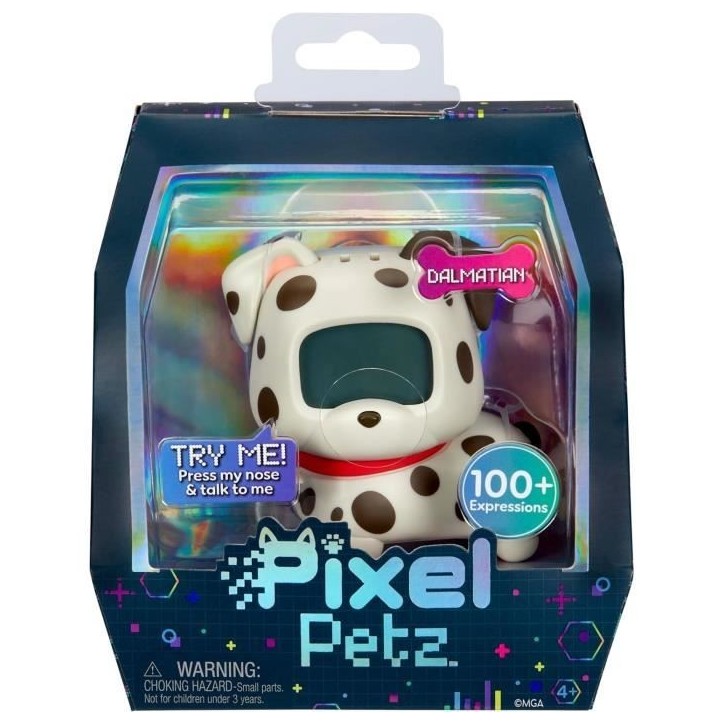 Pixel Petz - Animal virtuel et interactif - Dalmatian - Jeux et activités - Plus de 100 réactions - Des 4ans Pixel Petz - Animal virtuel et interactif - Dalmatian - Jeux et activités - Plus de 100 réactions - Des 4ans