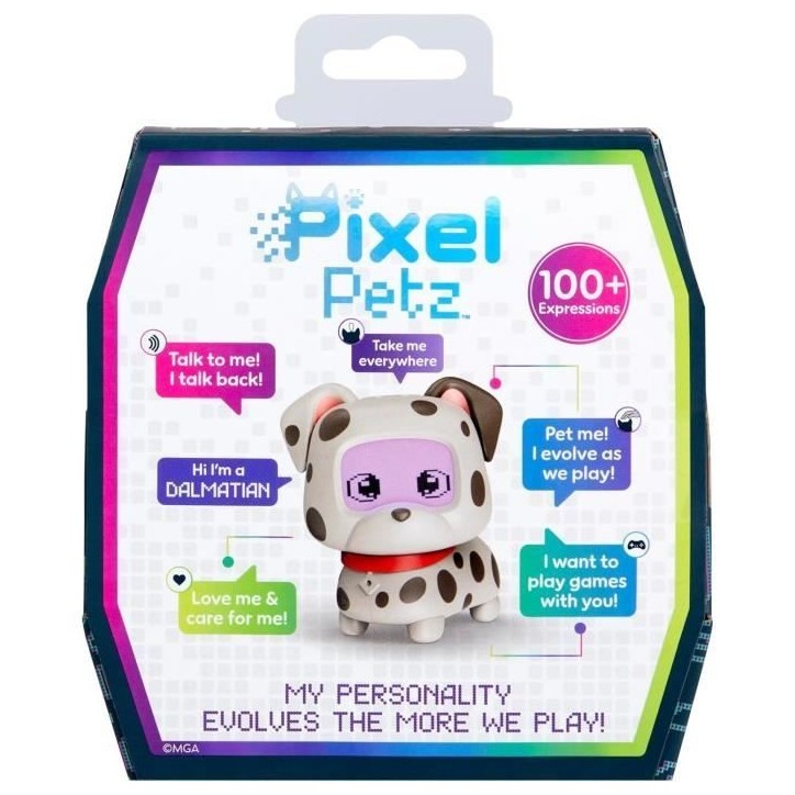 Pixel Petz - Animal virtuel et interactif - Dalmatian - Jeux et activités - Plus de 100 réactions - Des 4ans Pixel Petz - Animal virtuel et interactif - Dalmatian - Jeux et activités - Plus de 100 réactions - Des 4ans