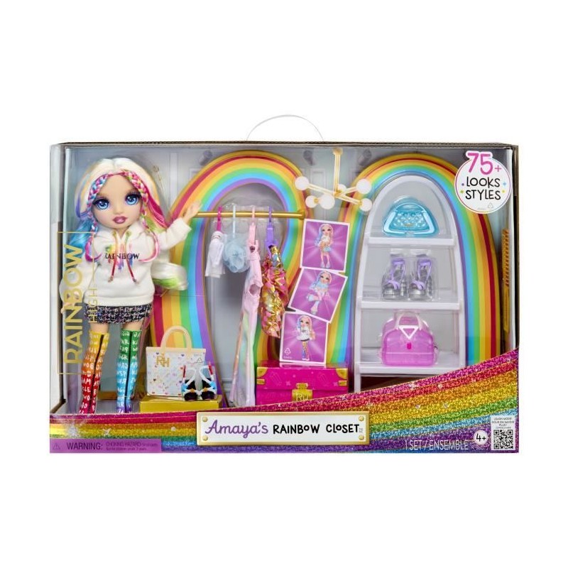 Rainbow High Amaya's Rainbow Closet Playset