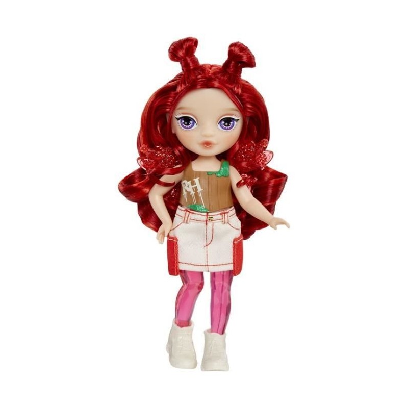 Rainbow High Littles Rainbow Fantasy Fairies Doll- Apple (Red)