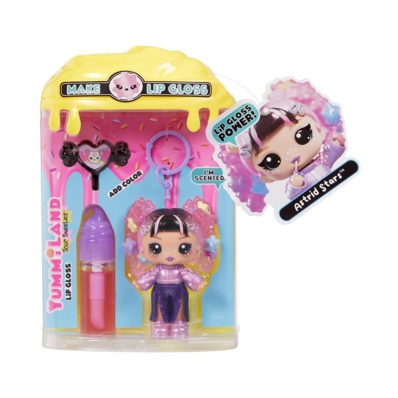Yummiland Lip Gloss Doll Sour Sweeties - Astrid Stars Yummiland Lip Gloss Doll Sour Sweeties - Astrid Stars