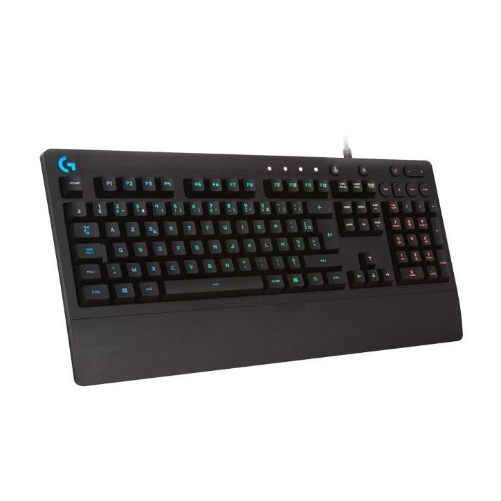 Clavier gamer - Filaire - Logitech G - G213 Prodigy - AZERTY - USB - Noir Clavier gamer - Filaire - Logitech G - G213 Prodigy - AZERTY - USB - Noir
