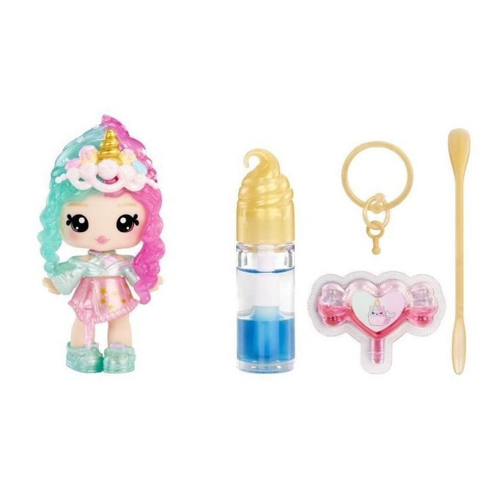 Yummiland Lip Gloss Doll - Color Change Combo - Phoebe Frappe