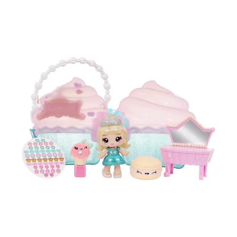 Yummiland Beauty Bag Playset + Lip Gloss Doll - Cupcake Beauty Bag Yummiland Beauty Bag Playset + Lip Gloss Doll - Cupcake Beauty Bag