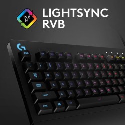 Clavier gamer - Filaire - Logitech G - G213 Prodigy - AZERTY - USB - N
