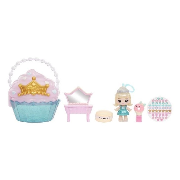 Yummiland Beauty Bag Playset + Lip Gloss Doll - Cupcake Beauty Bag Yummiland Beauty Bag Playset + Lip Gloss Doll - Cupcake Beauty Bag