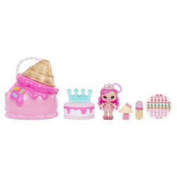 Yummiland Beauty Bag Playset + Lip Gloss Doll - Ice Cream Beauty Bag