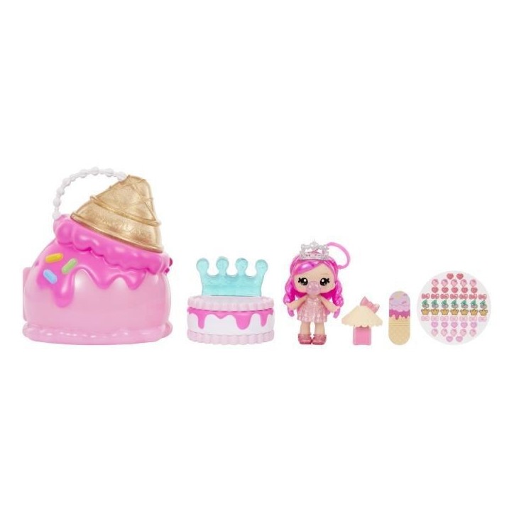 Yummiland Beauty Bag Playset + Lip Gloss Doll - Ice Cream Beauty Bag Yummiland Beauty Bag Playset + Lip Gloss Doll - Ice Cream Beauty Bag