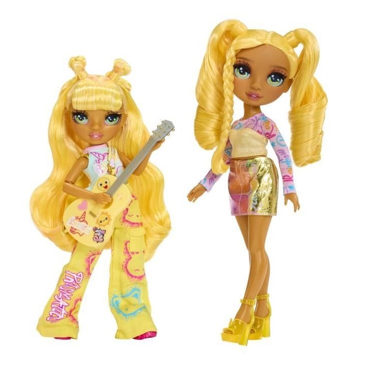 Rainbow High Jr High Rockband Fashion Dolls - Sunny Rainbow High Jr High Rockband Fashion Dolls - Sunny