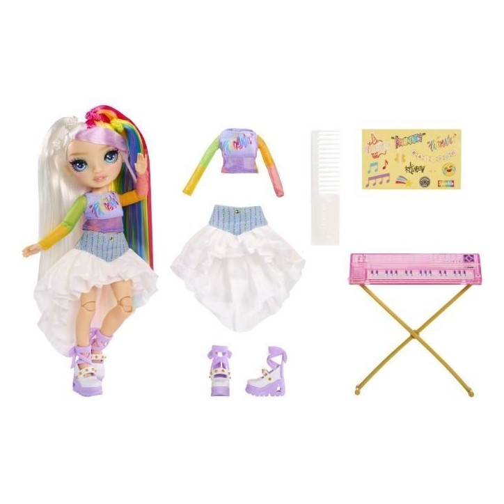 Rainbow High Jr High Rockband Fashion Dolls -Amaya Rainbow High Jr High Rockband Fashion Dolls -Amaya