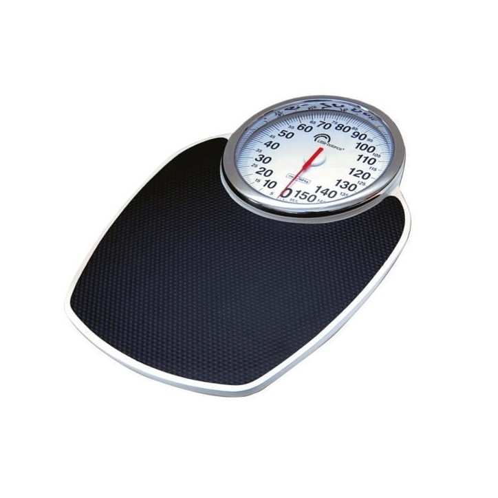 Pese-personne - LITTLE BALANCE - 8135 - PRO M 160 - Balance mécanique - 160 kg / 1kg - Noir / Argent Pese-personne - LITTLE BALANCE - 8135 - PRO M 160 - Balance mécanique - 160 kg / 1kg - Noir / Argent