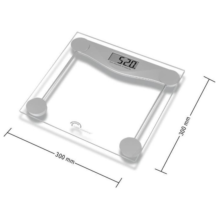 Balance électronique LITTLE BALANCE 8193 SB2 - Plateau verre trempé transparent - 160 kg / 100 g Balance électronique LITTLE BALANCE 8193 SB2 - Plateau verre trempé transparent - 160 kg / 100 g