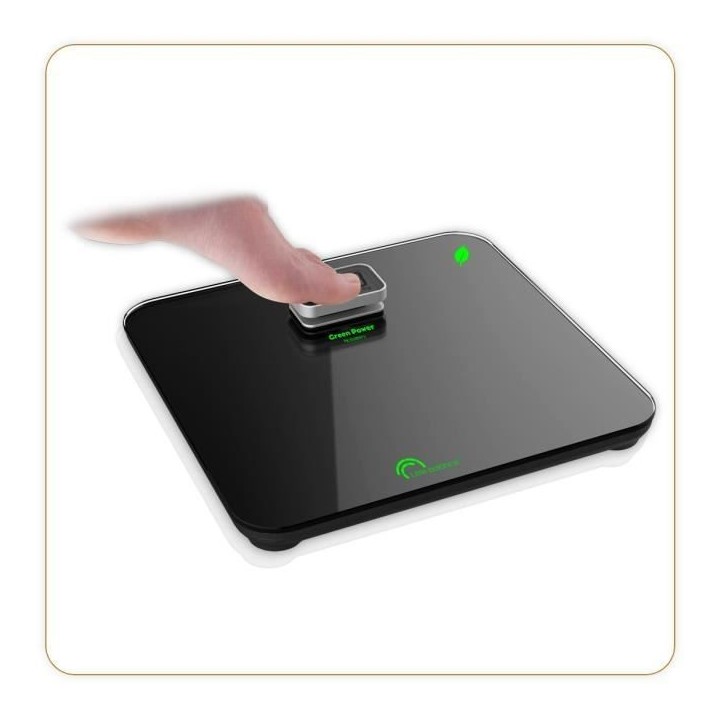 LITTLE BALANCE 8276 Kinetic Premium, Pese-personne sans pile, Rechargeable par son bouton Little Balance, 180 kg / 100 g, Noir LITTLE BALANCE 8276 Kinetic Premium, Pese-personne sans pile, Rechargeable par son bouton Little Balance, 180 kg / 100 g, Noir