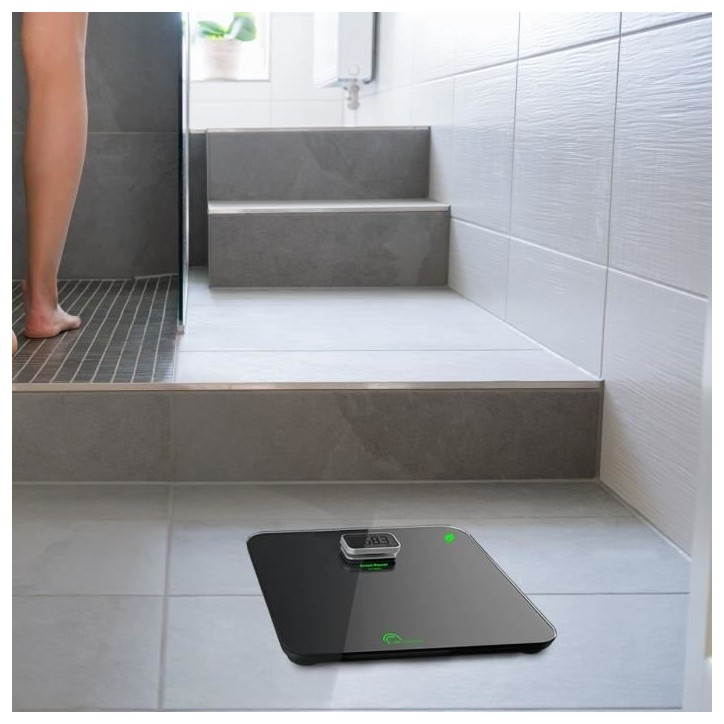 LITTLE BALANCE 8276 Kinetic Premium, Pese-personne sans pile, Rechargeable par son bouton Little Balance, 180 kg / 100 g, Noir LITTLE BALANCE 8276 Kinetic Premium, Pese-personne sans pile, Rechargeable par son bouton Little Balance, 180 kg / 100 g, Noir