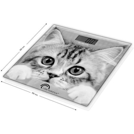 Pese personne électronique LITTLE BALANCE - design The Cat - 180kg 100g