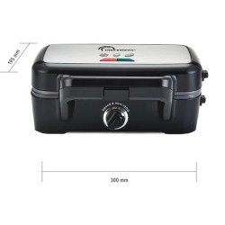 Gaufrier LITTLE BALANCE - Speed'n Mixt - 2 Plaques Interchangeables -
