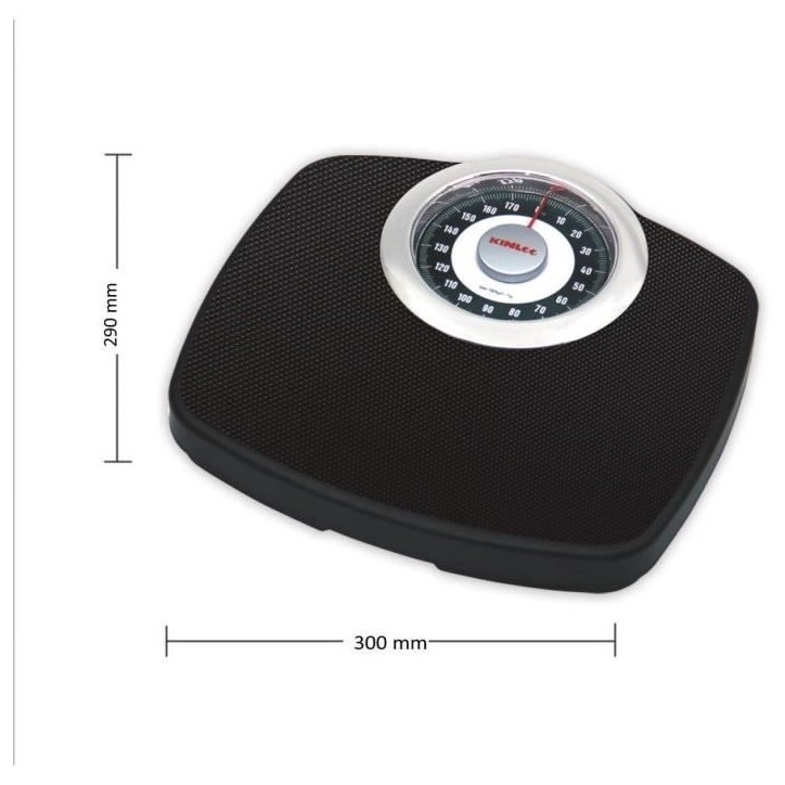 Balance Pese-personne mécanique LITTLE BALANCE 8400 Confort 180, 180 kg / 1 kg, Grand écran, Compact, Noir & Chrome Balance Pese-personne mécanique LITTLE BALANCE 8400 Confort 180, 180 kg / 1 kg, Grand écran, Compact, Noir & Chrome